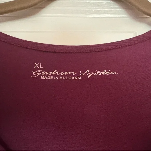 Gudrun Sjoden Polka Dot Purple Dress - Picture 2 of 2